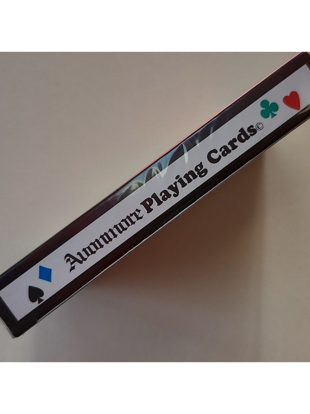 SOLD****Double Deck World Poker Cards Blue Red Bridge Size Smart Colors Avonmore - Picture 5 of 8
